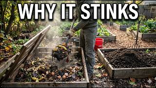Why Your Compost STINKS — The Deadly Mistake Killing Your Compost Pile Fast