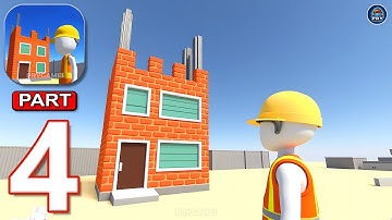 Pro Builder 3D - Gameplay Walkthrough Part 4 - Construct Homes Build Dreams (Android, iOS)
