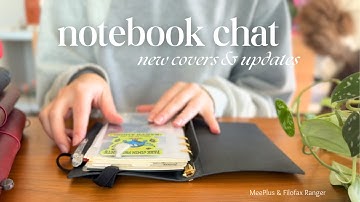 notebook ecosystem update + chat ✸ new personal & pocket rings covers (ft. MeePlus & Filofax Ranger)
