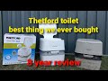 Thetford Portable toilet, this one bit of kit will change your opinion of camping. Review and how to