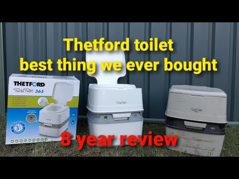 Thetford Portable toilet, this one bit of kit will change your opinion of camping. Review and how to