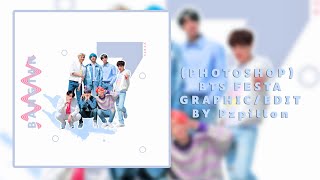 #kpopedit #aestheticedit (PHOTOSHOP) BTS FESTA GRAPHIC/EDITBY PZPILLON screenshot 3