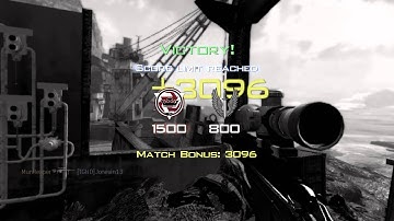 MW3 | Cross map No-scope Final killcam on Aground