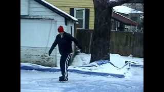 Xtreme Ice Skating- Heel Stop tutorial