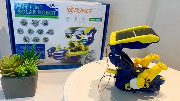 VE Power 11 in 1 solar robot assembly