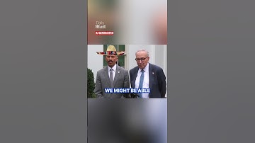 Trump shares bizarre AI video of Chuck Schumer and sombrero-wearing Hakeem Jeffries