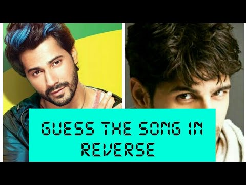 Guess the reverse songs |bollywood songs| |challenge for all bollywood song lovers|