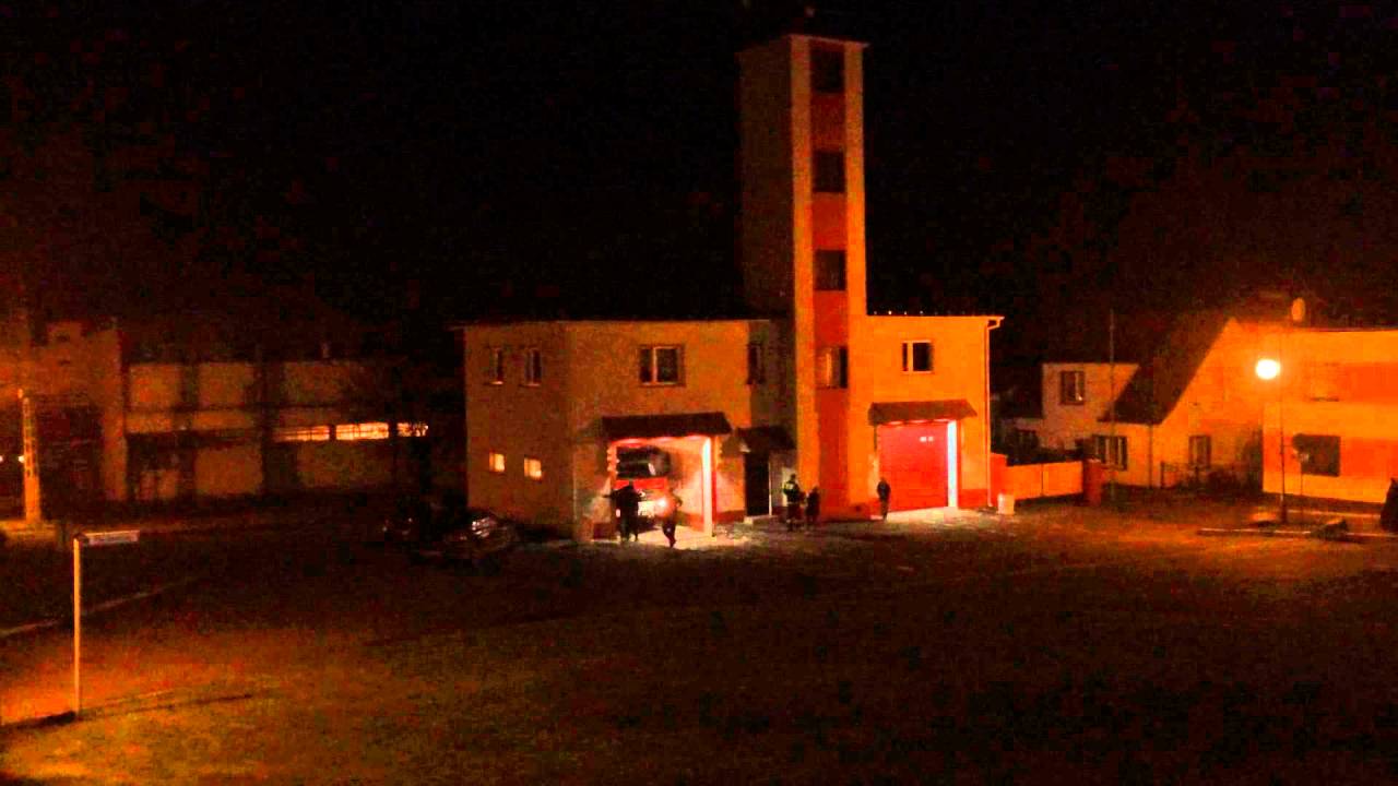 Alarmowanie i wyjazd GBA-Rt OSP Ujazd.