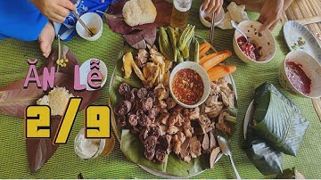 LÀM MỘT MÂM CỖ LÁ SIÊU TO THEO PHONG TỤC NGƯỜI MƯỜNG _ ĂN TẾT 2/9 /ÔNGTAMVLOGS