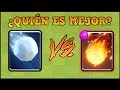 BOLA de NIEVE vs BOLA de FUEGO - CLASH ROYALE - 1 vs 1 - Duelo