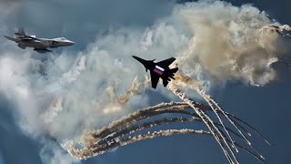 A fierce duel of speed, power and air strategy F16 vs SU57!!