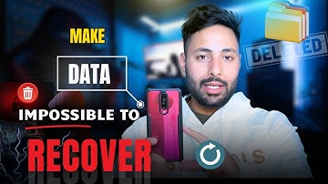 Make your Data IMPOSSIBLE to Recover After Delete