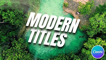 Modern Title Text Animation in Canva Tutorial | Title Text Animation Kaisay Banayen Canva Mein