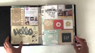 My December Daily 2014 video walk through