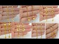 Latest lightweight gold earrings designs