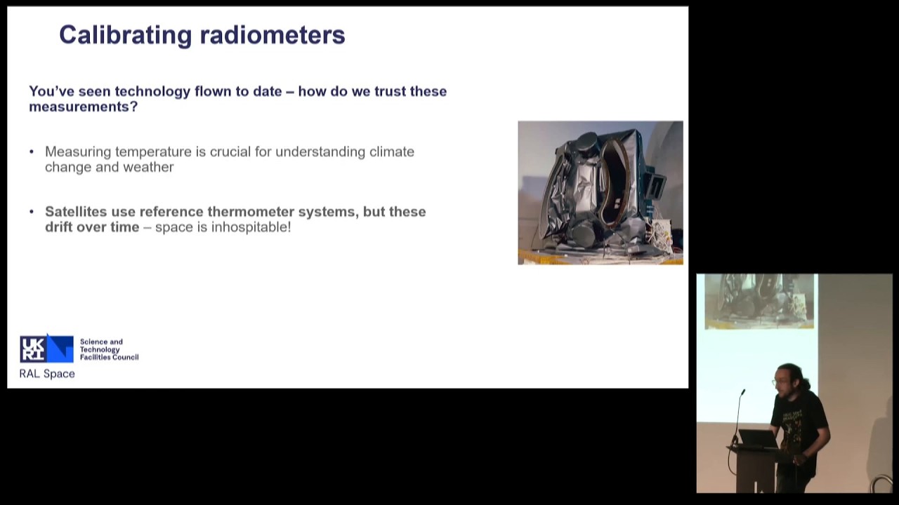 Thumbnail for Temperature in space - how and why we make consistently accurate measurements in the most inhospitab