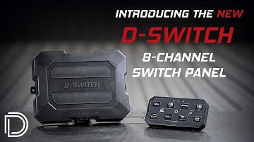 Full Command at Your Fingertips—Meet the D-Switch 8-Channel Switch Panel | Diode Dynamics