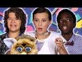 The Cast of "Stranger Things” Review Retro Toys