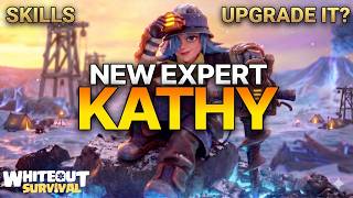 Yeni̇ Kathy Çok İyi̇ Yetenekleri̇ Neler ? Kathy Geli̇şti̇rmeli̇ Mi̇yi̇z ? Whiteout Survi̇val