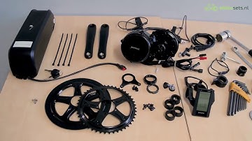 Bafang 250W/500W/750W/1000W BBS01/BBS02/BBSHD Mid Drive Motor installation - English