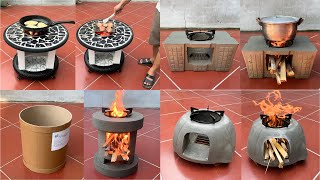 Top 4 Selections Of Beautiful Firewood Burning Stoves Made From Cement Hot 2023