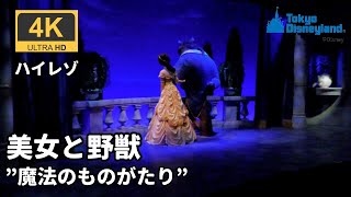 ハイレゾ【4K/60fps】TDL 美女と野獣 ”魔法のものがたり” ★東京ディズニーランド アトラクション