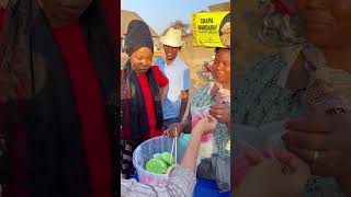 Make some Chinese colorful Mantou and sell it at the African food market today
