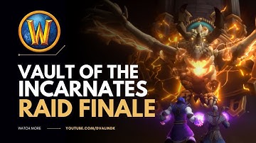 Vault of the Incarnates Raid Finale | Raszageth’s Demise | Dragonflight In-game Cinematic [SPOILER]