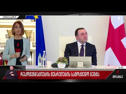 რეკომენდაციების შესრულების სამოქმედო გეგმა