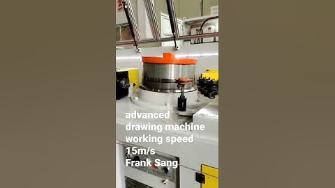 Live video drawing machine 15m/s #drawingmachine #wiredrawingmachine #blackwire #meshwire #metal