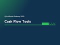 Qb desktop enterprise 2023  cash flow tools