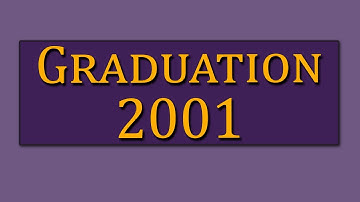 Graduation 2001