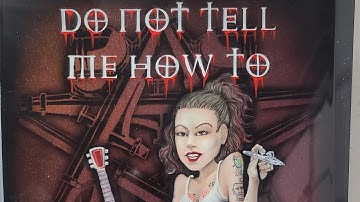 Airbrushing Jessie Madera Panel Part 1