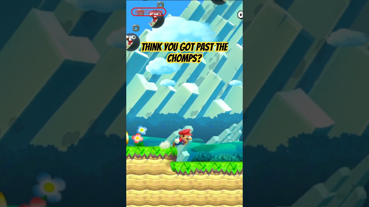 NintenDONT Get CHOMPED #youtubeshorts #ytshorts #nintendo #mario #shortvideo #shorts #gaming