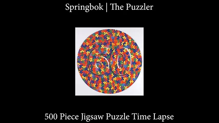 500-Piece Jigsaw Puzzle Time Lapse | Springbok | The Puzzler