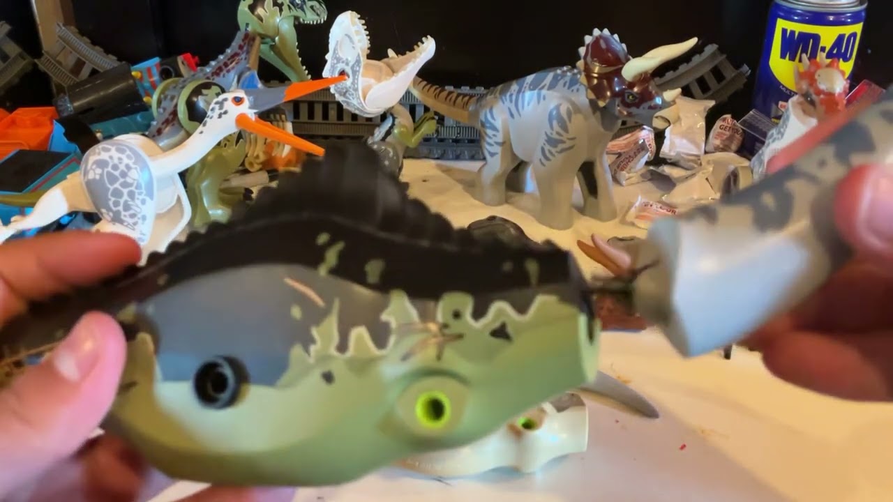 45th video of 2025 Building Lego hybrid dinosaurs