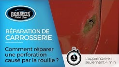 Comment réparer une perforation causé par la rouille ?