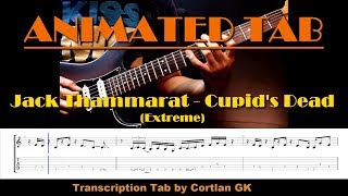 Cupid's Dead - Extreme - cover by Jack Thammarat - ANIMATED TAB