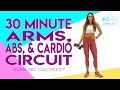 30 Minute Arms, Abs, and Cardio Workout 🔥Burn 380 Calories!* 🔥 Day 59 | RC90