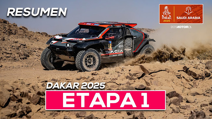 Cristina Gutiérrez casi gana; Sainz, demasiado adelante - Resumen Etapa 1 Dakar 2025 | SoyMotor.com
