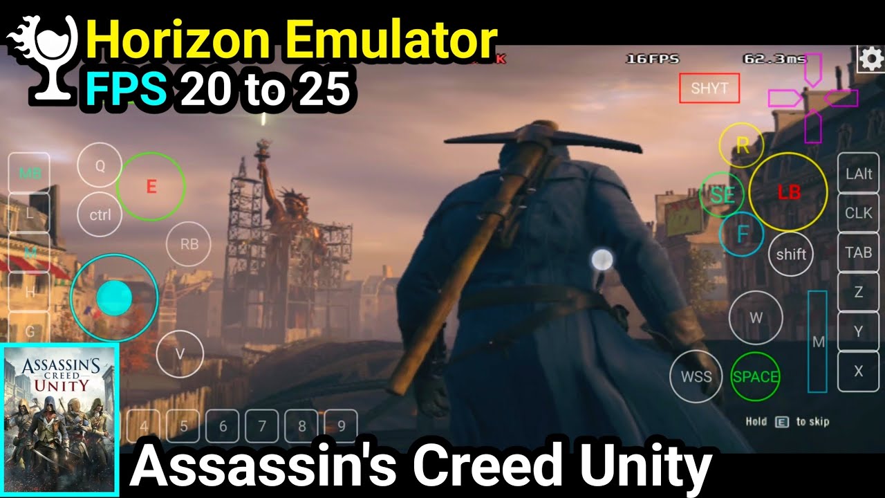 Assassin's Creed Unity , Horizon Emulator Gameplay, and Best Setting ...