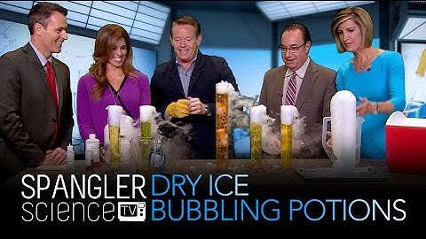 Halloween Dry Ice Bubbling Potions