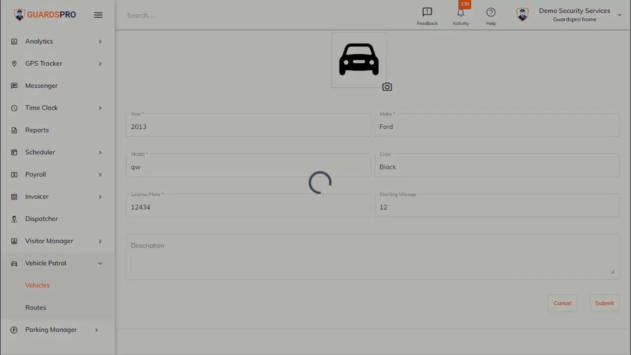 How To Add Vehicles On The Vehicle Patrol On The Dashboard? GuardsPro