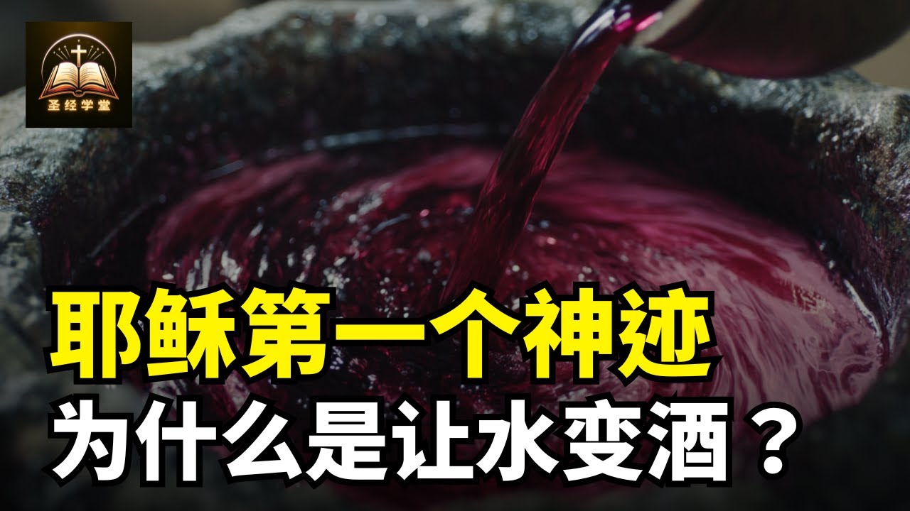 耶稣第一个神迹，为什么是让水变酒？