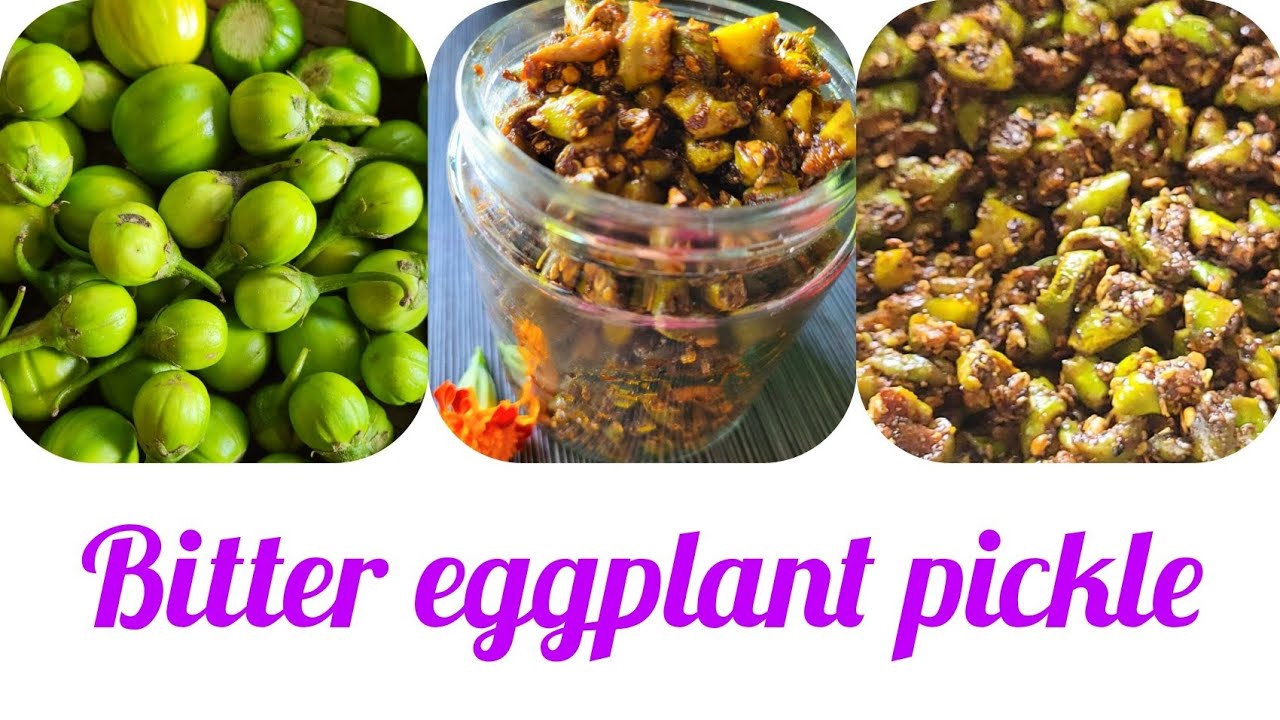 Teeta baingan ka aachar| Bitter eggplant pickle @itsmemalachicooking