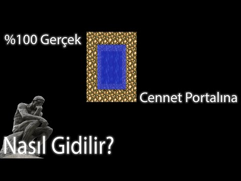 Minecraft'ta %100 Gerçek Cennet Portalına Gittim! w/ www.BANDICAM.com