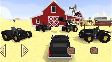 You go back to farm, I go back to black - Blocky Farming and Racing Simulator | game play simulator