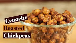 How To Make Crunchy Roasted Chickpeas | Rockin Robin Cooks