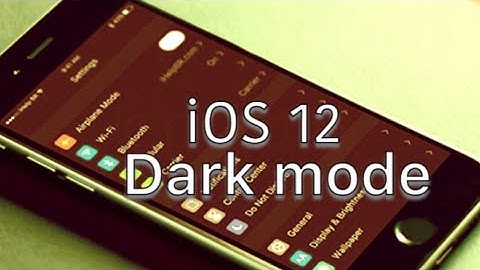 How to get dark mode in iOS 12 (better smart invert)