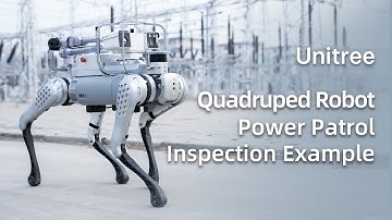 Unitree Quadruped Robot Empowers [Smart Power Inspection]